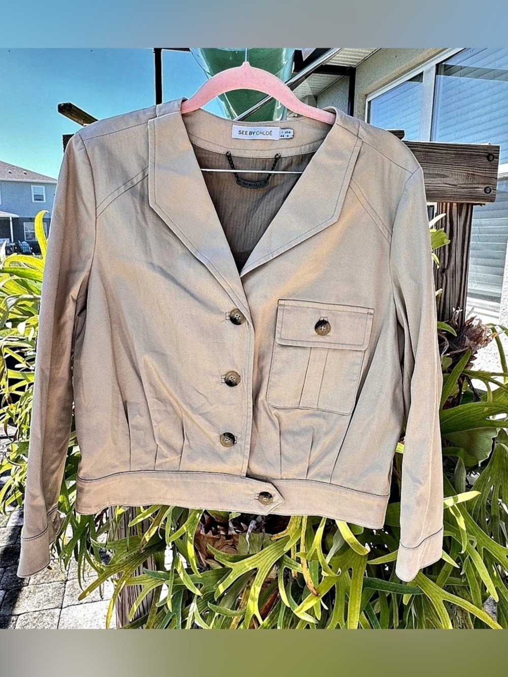 See by Chloé Utility Jacket TUS 8